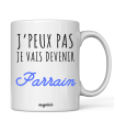 Mug "Je peux pas je vais devenir Parrain"