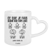 Mug Ce que je fais de mon temps libre