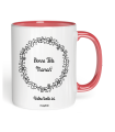 Mug Bonne fete maman couronne fleur