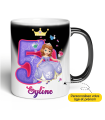 Mug Anniversaire Princesse Sofia âge et prénom à personnaliser