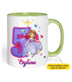 Mug Anniversaire Princesse Sofia âge et prénom à personnaliser