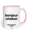 Tasse bonjour chaton