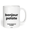 Tasse bonjour patate