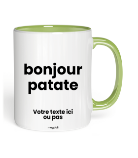 Tasse bonjour patate