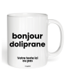 Tasse bonjour Doliprane