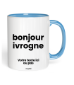 Mug bonjour ivrogne