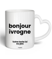 Mug bonjour ivrogne