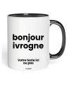 Mug bonjour ivrogne