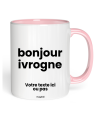 Mug bonjour ivrogne