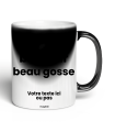 Tasse bonjour beau gosse