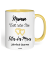 Mug "Maman c'est notre 1 ère Fête des mères"