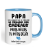 Tasse Papa on a essayĂ© de te trouver le meilleur des cadeaux mais hĂ©las tu m'as dĂ©jĂ