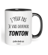 Mug Je peux pas je vais devenir Tonton